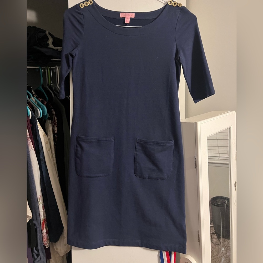 Navy Blue Lily Pulitzer Dress